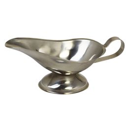Stainless Steel Gravy Boat 8oz 225ml Bulk