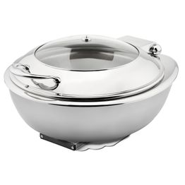 Sunnex 6.8ltr Rnd Chafer W/Elec Heater Plate