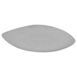 Vintage Steel Triangle Plate 26cm X 22cm X 2.6cm