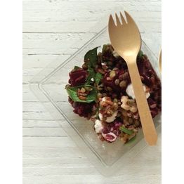 Wooden Spork 124mm 100% Fsc Approved Birchwood