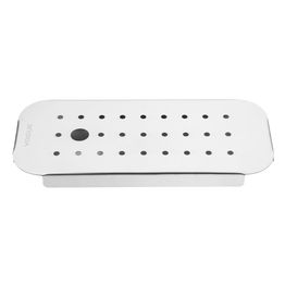 Vogue Stainless Steel GN Drainer Tray for GN 1/3 alternative