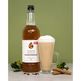 Simply Gingerbread Syrup 1Ltr alternative