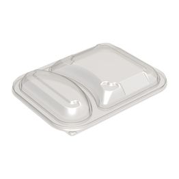 Faerch Hot Deli Deluxe 2 Compartment Takeaway Container Lids