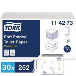 Tork Premium Folded Toilet Paper 2-Ply alternative