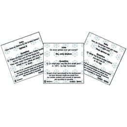 Swantex 10" Kraft Jolly Holly Christmas Crackers - Contents 1 C500-KJH-1 alternative
