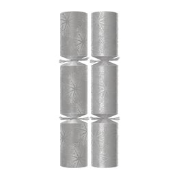 Swantex 12" Silver Starlight Christmas Crackers - C Contents C502-SSL-C