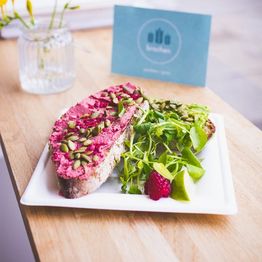 Vegware 10in Square Bagasse Plate  - VPSQ-10 alternative