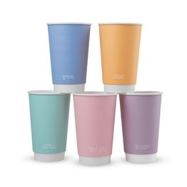 Vegware 16oz Feel Good Double Wall Hot - VDW-FG16