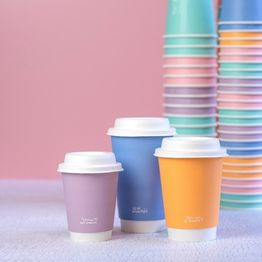 Vegware 16oz Feel Good Double Wall Hot - VDW-FG16 alternative