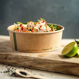 Vegware 32oz PLA-Lined Kraft Paper Food - RSC-32K