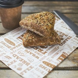 Vegware 400 X 300mm White Greaseproof - VGGSH-BAKERY