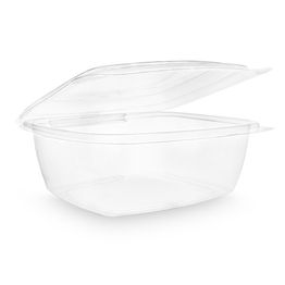 Vegware 48oz PLA Hinged Deli Container - VHD-48