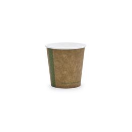Vegware 4oz Brown Kraft Hot Cup, 62-Series - KV-4