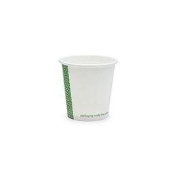 Vegware 4oz White Hot Cup, 62-Series Lv-4 - LV-4