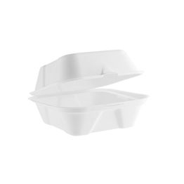Vegware B005 5in Bagasse Burger Box
