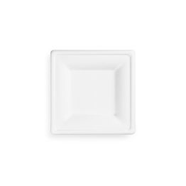 Vegware 6in Square Bagasse Plate - VPSQ-06