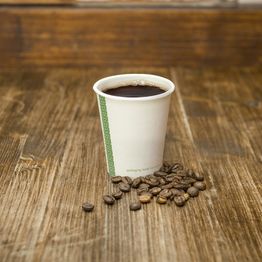 Vegware 6oz White Hot Cup, 72-Series - LV-6 alternative