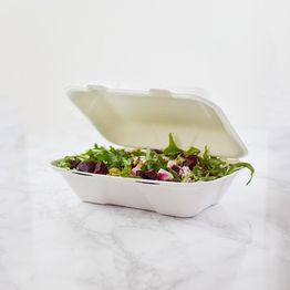 Vegware 9 X 6in Heavyweight Large Bagasse - HW-VA-SH89 alternative
