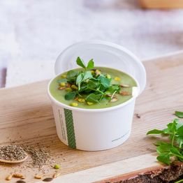 Vegware 90-Series Flat Cpla Hot Lid - VLID90S alternative