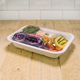 Vegware Size 5 PLA Gourmet Lid - V5-GLC alternative