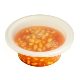 Satco 8oz Plastic Deli / Sauce Heavy Duty Pots With Lids