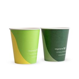 Vegware CV-S10 10oz Paper Cold Cup, 89-Series