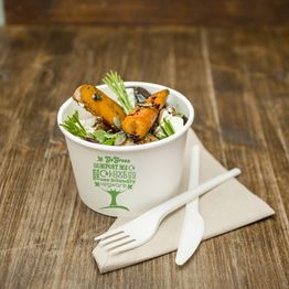 Vegware SC-G10 10oz Soup Container, 90-Series alternative