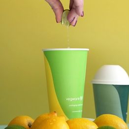 Vegware CV-S12 12oz Paper Cold Cup, 89-Series alternative