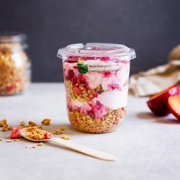 Vegware BEL-16 16oz PLA Bella Pot, 96-Series alternative