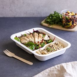 Vegware 2 Compartment Gourmet Base - V5-GBCC alternative