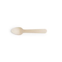 Vegware VT-SP4 4.25in Mini Wooden Spoon