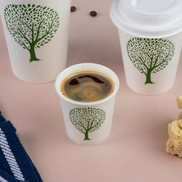 Vegware LV-4-GT 4oz White Hot Cup, 62-Series alternative