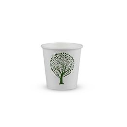 Vegware LV-4-GT 4oz White Hot Cup, 62-Series