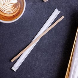 Vegware VT-STIR7W 7.5in Stirrer, Wrapped