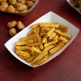 Vegware KT-8X5.5 8 X 5.5in Kraft Food Tray alternative