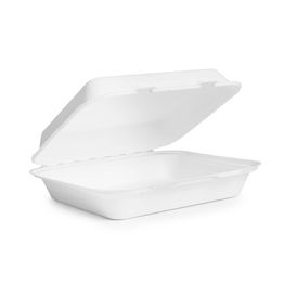 Vegware VB09RNW 9 X 8in/240 X 205mm Nourish Moulded Fibre Lunchbox