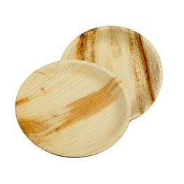 Vegware PL09RO 9in Round Palm Plate alternative