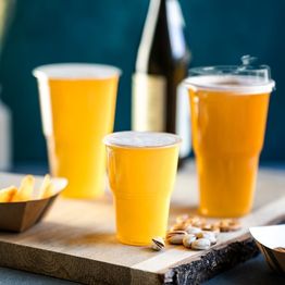 Vegware PINT0.5 Half Pint To Brim PLA Cup, UKCA CE Mark alternative