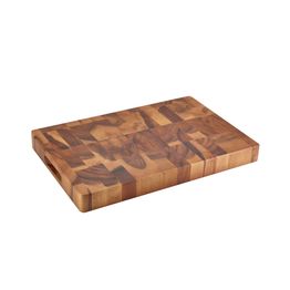 Acacia Wood End Grain Chopping Board 18 x 12 x 1.75"
