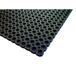 Black Rubber Kitchen Mat 100 x 150 x 2.3cm