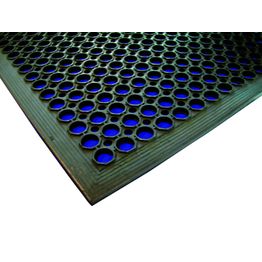 Black Rubber Kitchen Mat 90 x 150 x 1.2cm