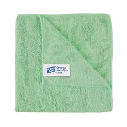 Robert Scott Contract Microfibre Cloth Green - 40x40cm