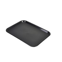 Fast Food Tray Black Small