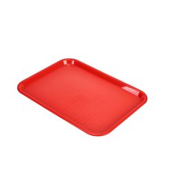 Fast Food Tray Red Large