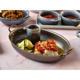 Forge Graphite Stoneware Pinched Jug 9cl/ 3.2oz alternative