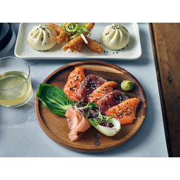 GenWare Acacia Wood Presentation Plate 20.5cm alternative