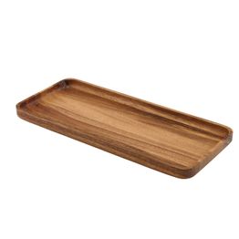 GenWare Acacia Wood Rectangular Serving Tray 30 x 13cm