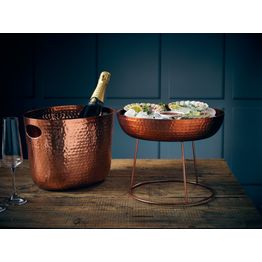 GenWare Copper Aluminium Hammered Wine Bucket 30.5cm alternative