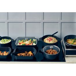 GenWare Glass Lid For Cast Aluminium Roaster 40 x 27cm alternative