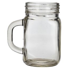 Genware Glass Mason Jar 43.5cl/ 14.7oz